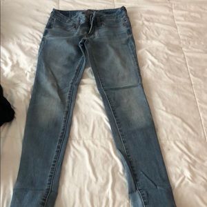 American eagle blue jeans size 0